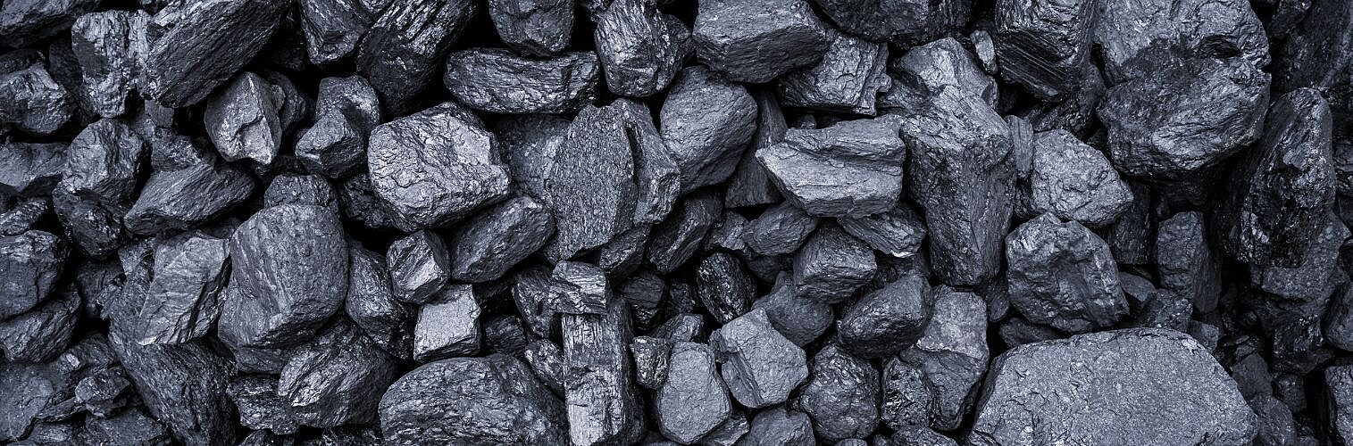 High angle view of coal texture.