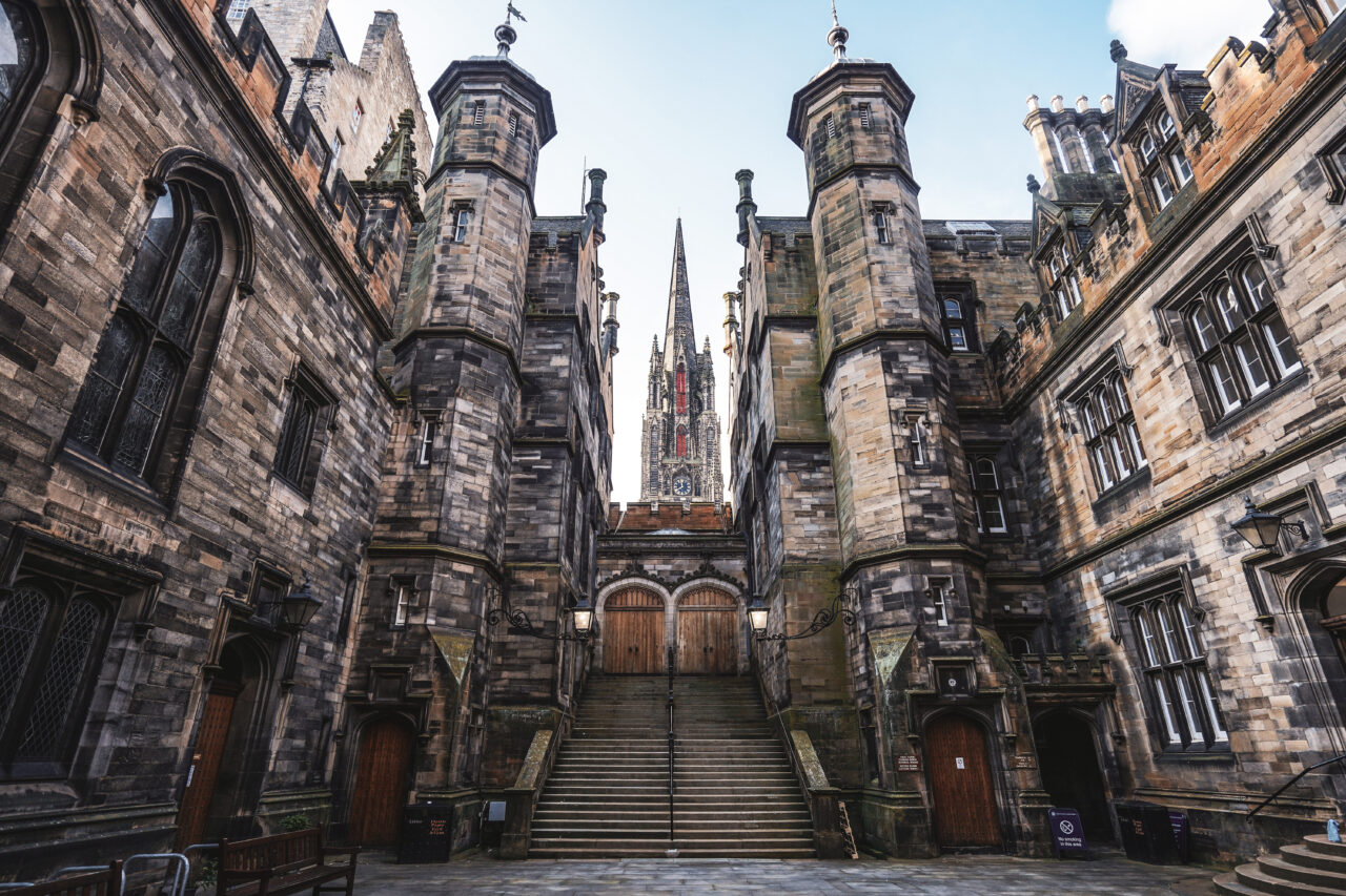The School of Divinity, New College, University of Edinburgh, Scotland.
