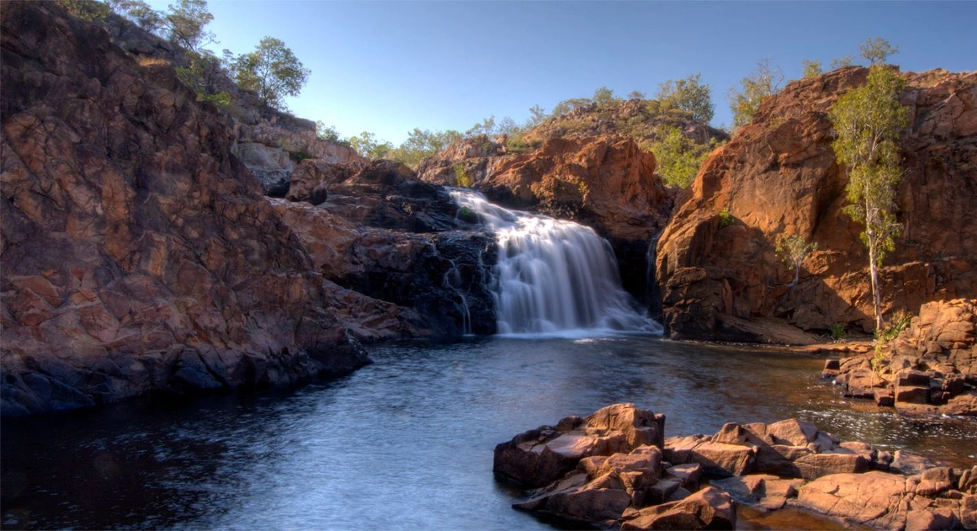 Natural waterhole in Australia's Northern Territory